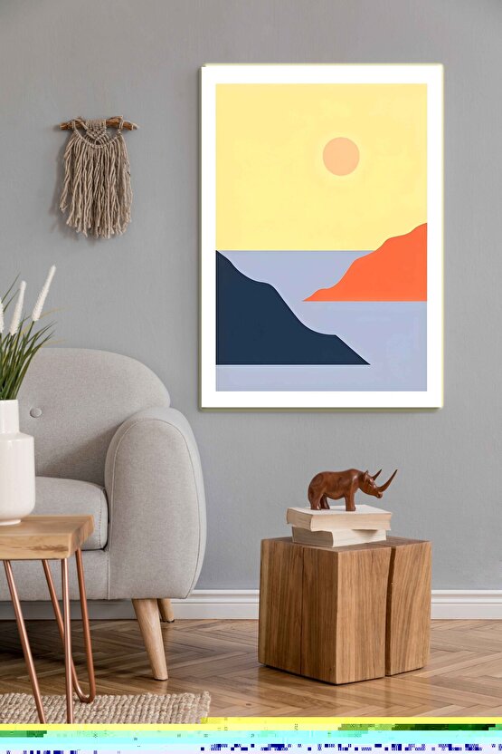 Matisse - Sanat - Soyut - Doğa - Yaşam ( Tekli Çerçevesiz ) Poster - Afiş - Tablo MKKM1852