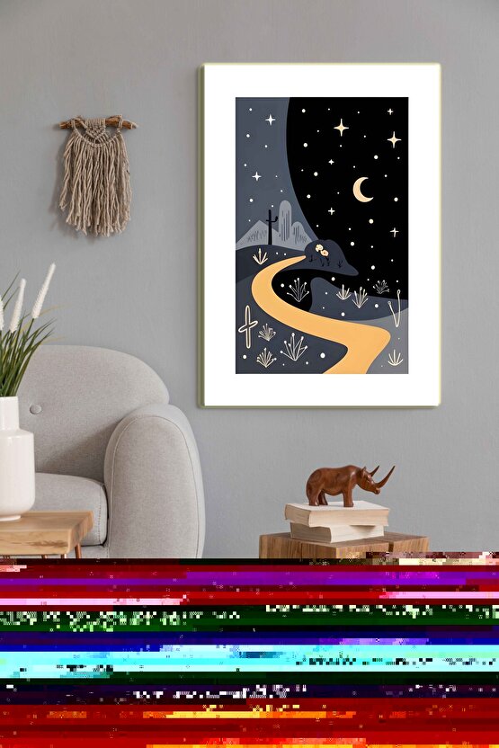 Matisse - Sanat - Soyut - Doğa - Yaşam ( Tekli Çerçevesiz ) Poster - Afiş - Tablo MKKM1831