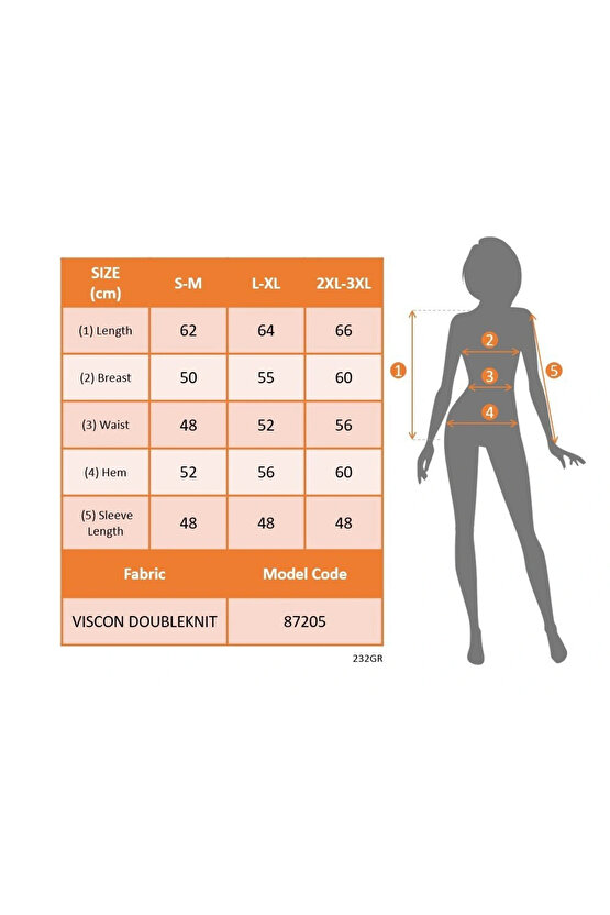 Kadın Uzun Kollu V Yakalı Viskon Iki Iplik Bluz