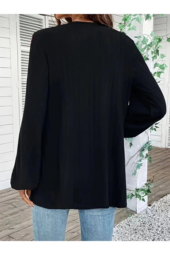 MDB Kadın Uzun Kollu önü Açık şardonlu Kaşkorse Ceket