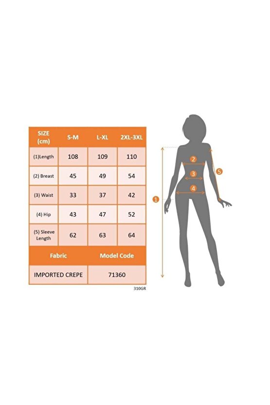 Kadın Uzun Kollu Geometrik Yaka Midi Ithal Krep Elbise