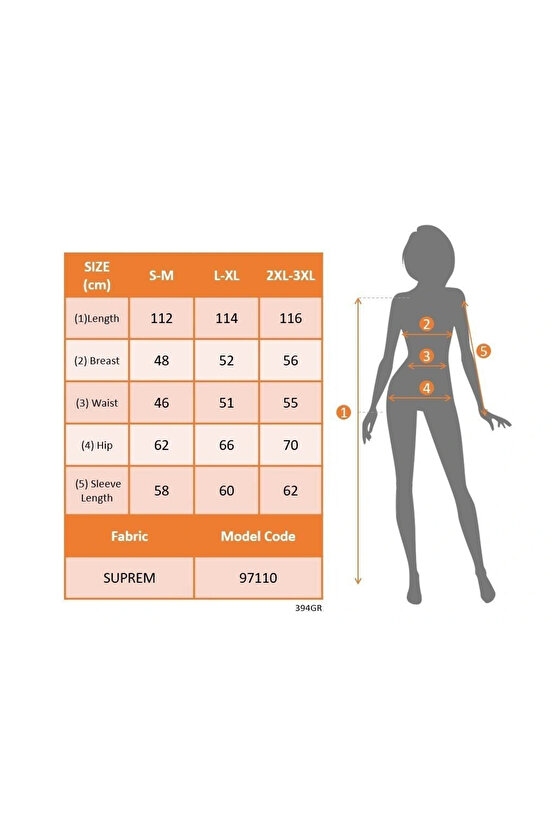 Kadın Uzun Kollu Hakim Yakalı Düğmeli Kuşaklı Desenli Maxi Mikro Süprem Elbise