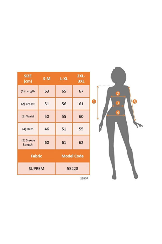 MDB Kadın Uzun Kollu V Yakalı Desenli Süprem Bluz
