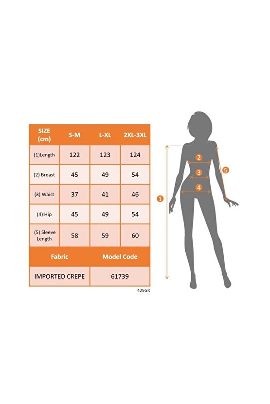 EQURİ Kadın Uzun Kollu V Yakalı Yırtmaçlı Taşlı Uzun Ithal Krep Elbise