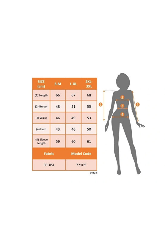 Kadın Uzun Kollu Bisiklet Yaka Renkli Blok Baskı Dalgıç Bluz