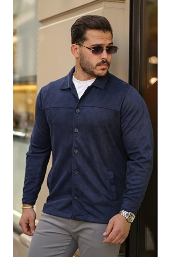 Erkek Süet Ceket Gömlek