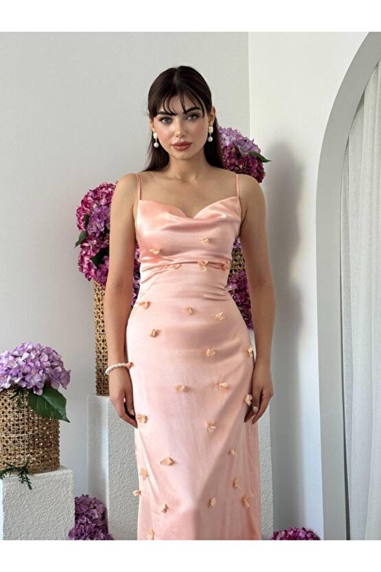 EQURİ Dora Çiçek Detaylı Elbise