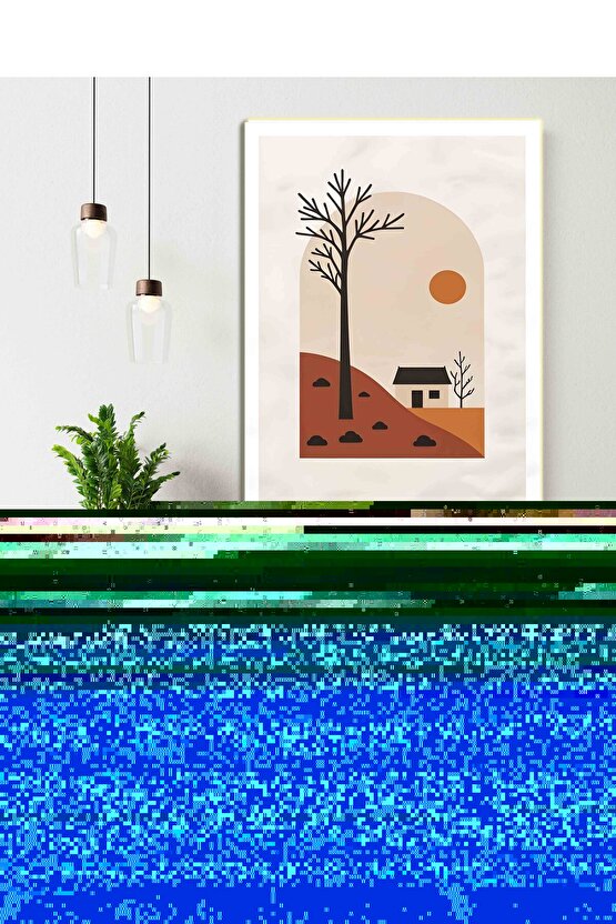 Matisse - Sanat - Soyut - Doğa - Yaşam ( Tekli Çerçevesiz ) Poster - Afiş - Tablo MKKM1401