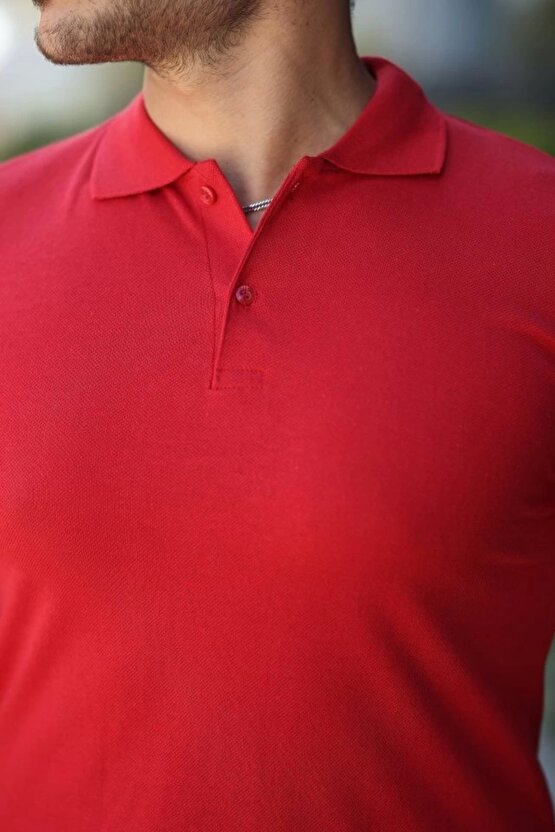 Erkek Kısa Kollu Yakalı Tişört