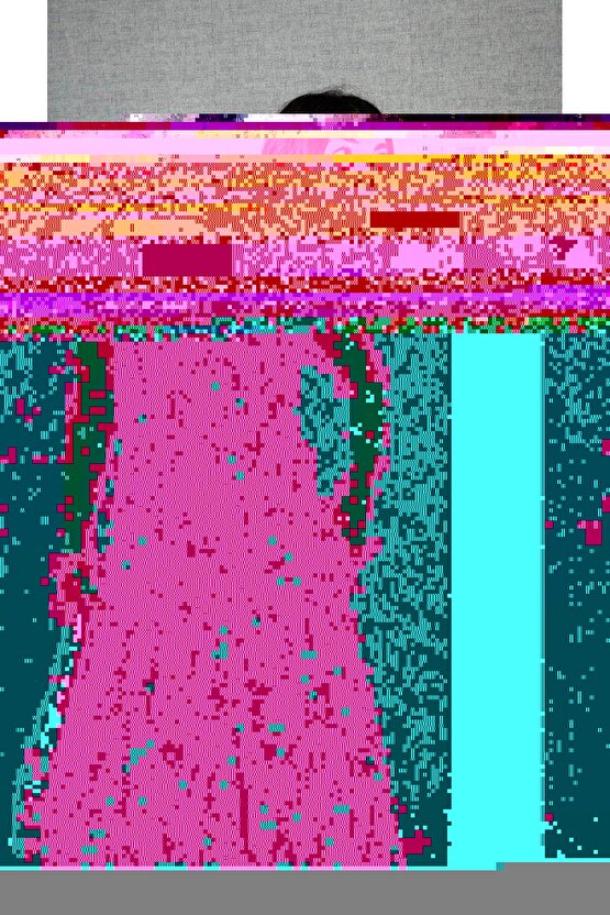 Kadın Omuzlardan Açık Boyundan Geçmeli Desenli Süprem Bluz