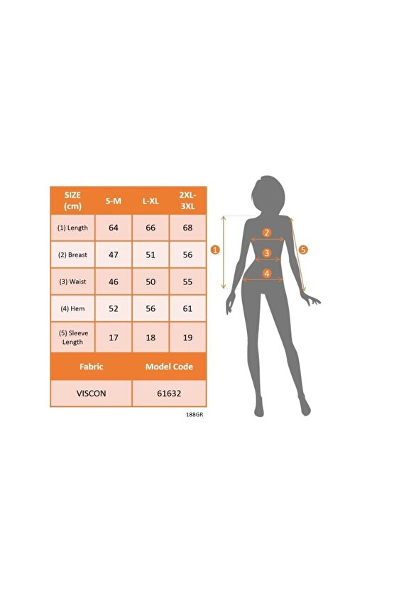 Kadın Kısa Kollu V Yakalı şerit Detaylı Viskon Bluz