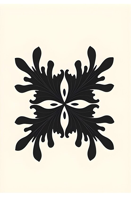 Matisse - Boho - Art Deco - Soyut - Doğa ( 3 lü Çerçevesiz ) Poster - Afiş - Tablo KR2C00655