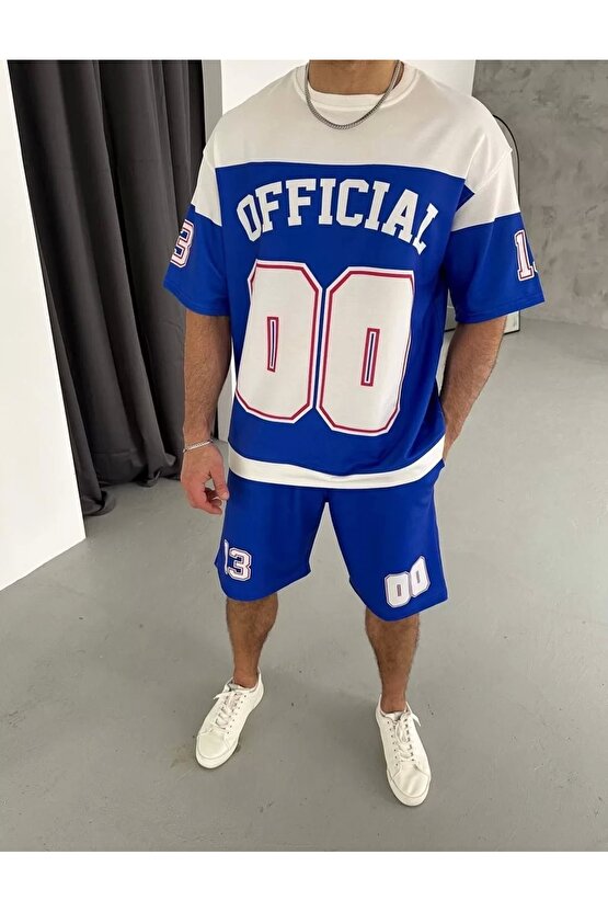 MDB Dijital 00 Baskılı Şortlu Takım avi