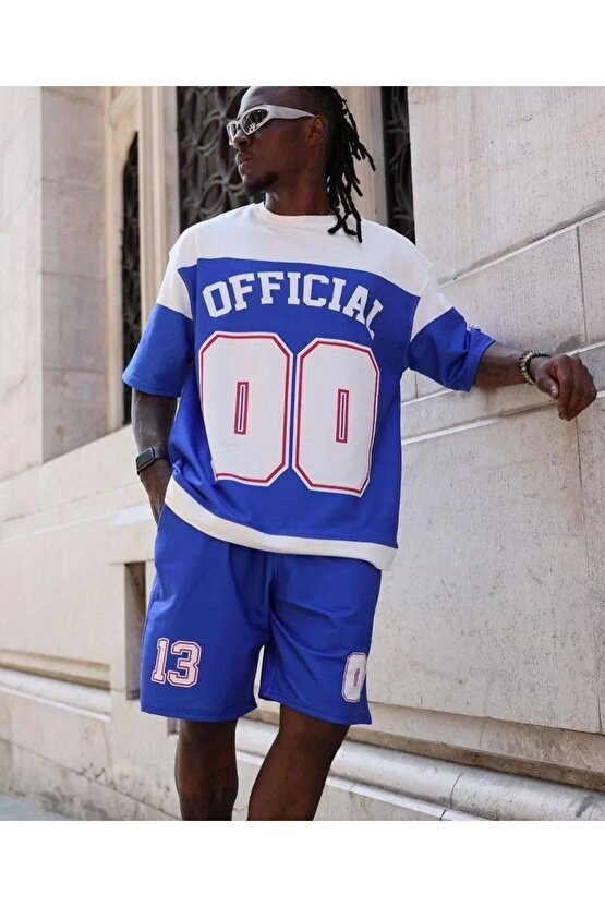 MDB Dijital 00 Baskılı Şortlu Takım avi