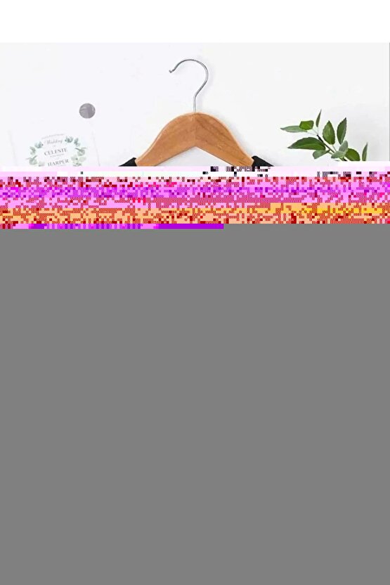 Kız Çocuk Bisiklet Yaka Baskılı T-Shirt - Siyah