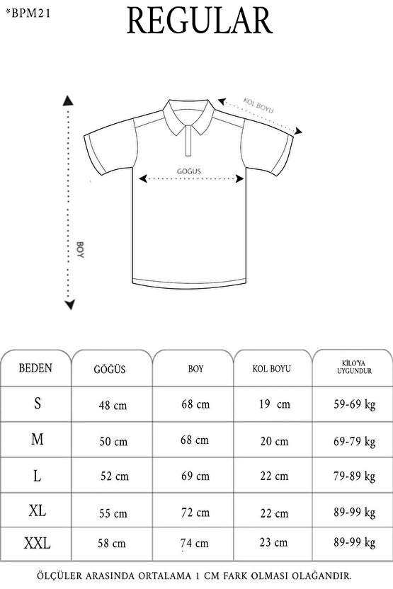 Yakası Düğmeli Yakalı Pike Baskılı T-Shirt - Siyah