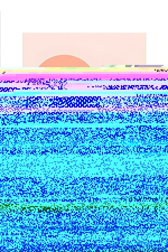 Unisex Baskılı Oversize Üç İplik Kapüşonlu Sweatshirt - Beyaz