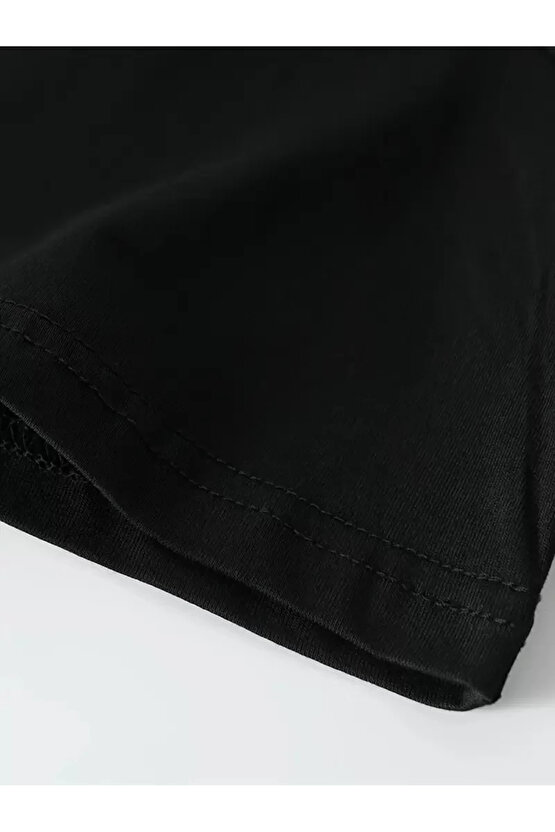 Büyük Beden Erkek Whatever Baskılı Tişört, Oversize Erkekler İçin Yaz Modası Kısa Kollu Tişörtler