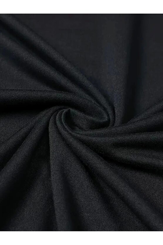 201 Penye Compack Baskılı Oversize Bisiklet Yaka Kısa Kol T-shirt - Siyah