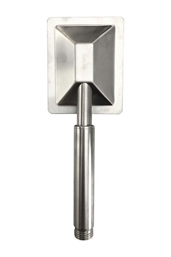 Krom Paslanmaz Duş Başlığı ve Pvc Hortumlu Takım, L Mafsal ile kolay kullanım