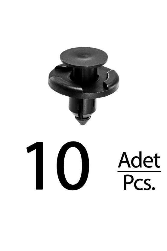 Mazda için Tampon Davlumbaz Klips - 10 Adet