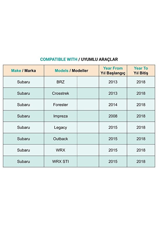 Hyundai Subaru için Kapı İç Döşeme Tutucu Klips - 100 Adet