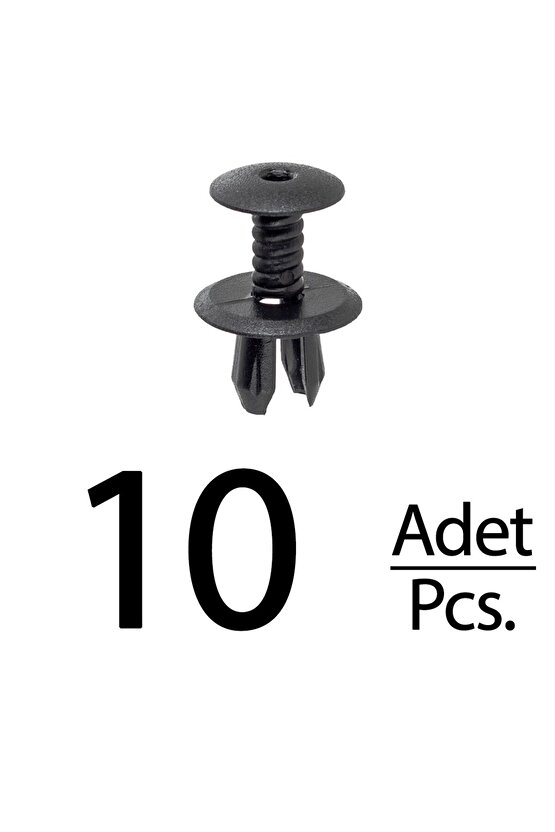 Volkswagen Golf IV,Golf Plus,Golf V,Polo,Passat için Bagaj Döşeme Paneli Klips-10 Adet