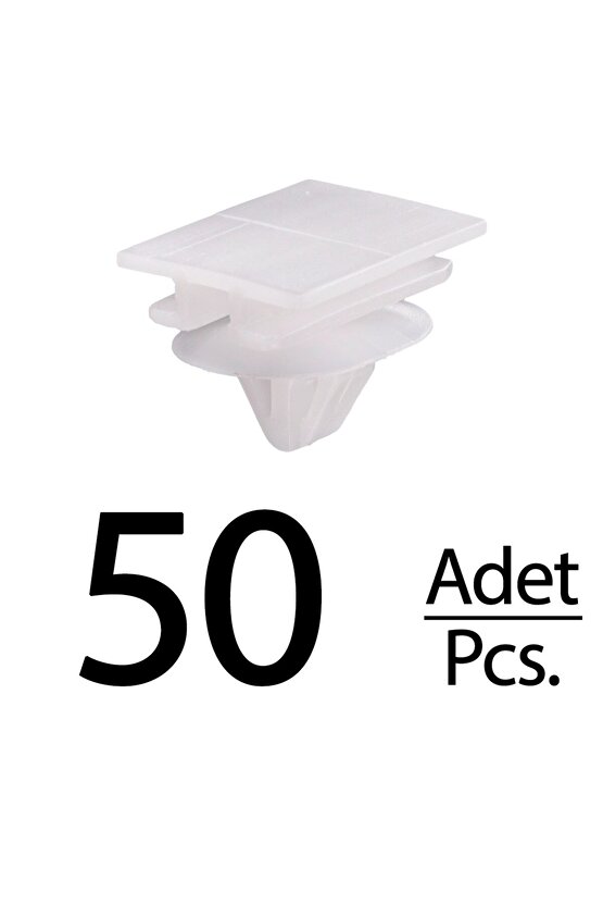 Renault Kango I Clio için Bagaj Kapak Dış Kaplama Agrafı Klips - 50 Adet