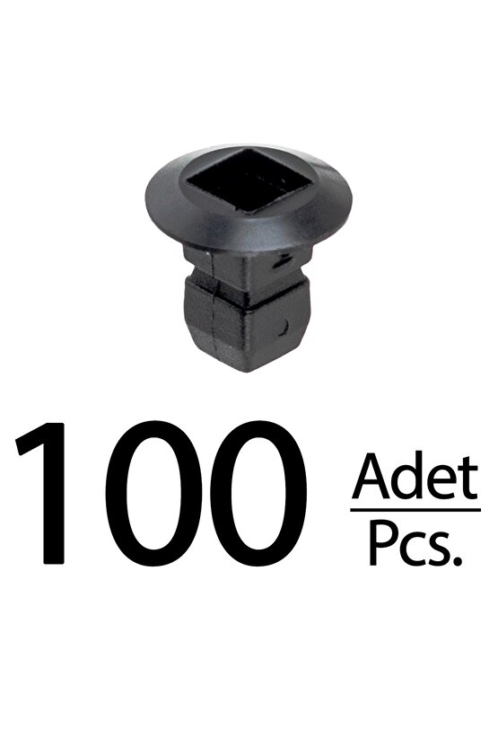 Audi A3 Q3 Q7 Skoda Yeti için Davlumbaz Klips - 100 Adet