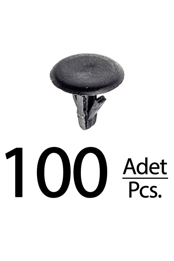 Mazda için Kaput Uç Lastik Klips - 100 Adet