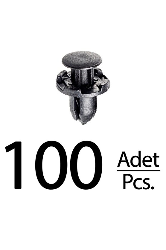 Mitsubishi Eclipse Galant Lancer Mirage Honda Accord CR-V Integra için Panjur Tampon Klips - 100 Ade