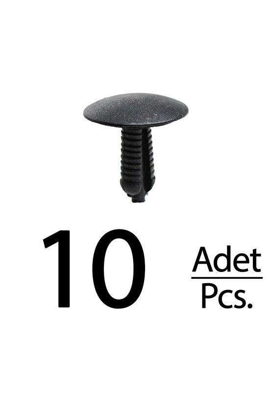 Ford, Land Rover, Jaguar için Döşeme Klips- 10 Adet