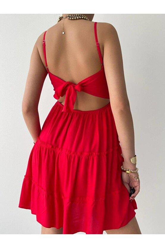 Nivel Göğsü Büzgülü Elbise