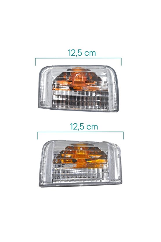 Fiat Ducato, Peugeot Boxer için Sağ-Sol Ayna Sinyali-Sarı