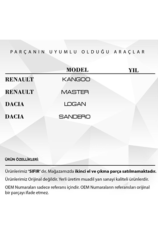 Renault Megane,clio, 19, Dacia Logan Için Tavan Anten Çubuğu - 60 Cm