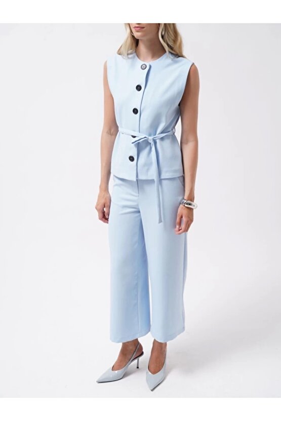 Kuşaklı Dokuma Yelek