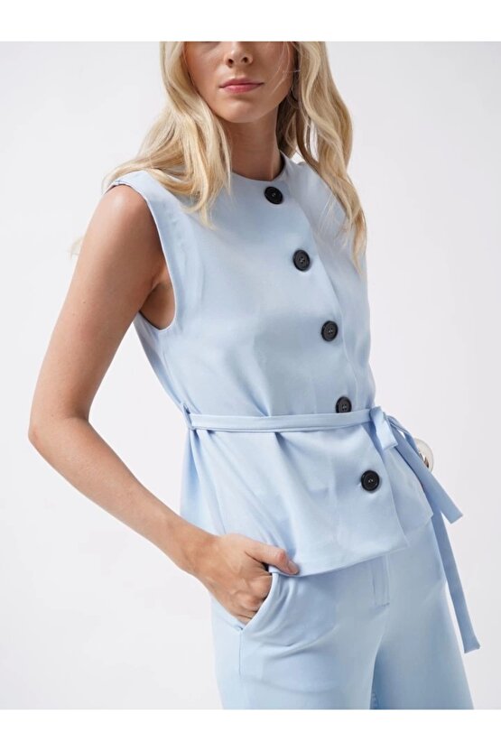 Kuşaklı Dokuma Yelek