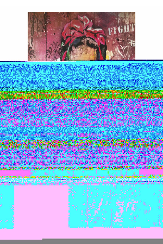 kadın gücü feminizm ev dekorasyon tablo mini retro ahşap poster