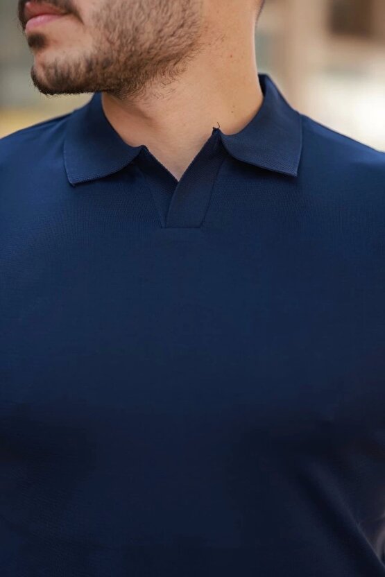 Erkek Hemşire Yaka Kısa Kollu Tişört