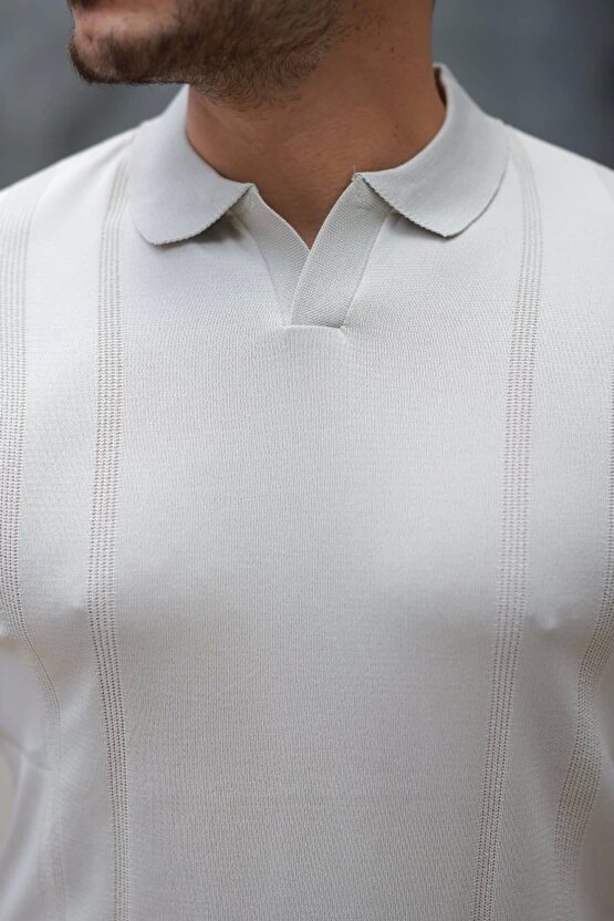 Erkek Hemşire Yaka Kısa Kollu Tişört