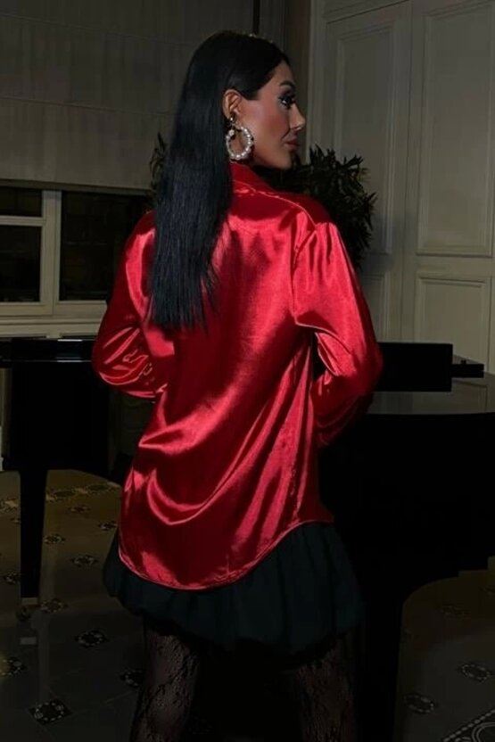 Premium Saten Gömlek 3438