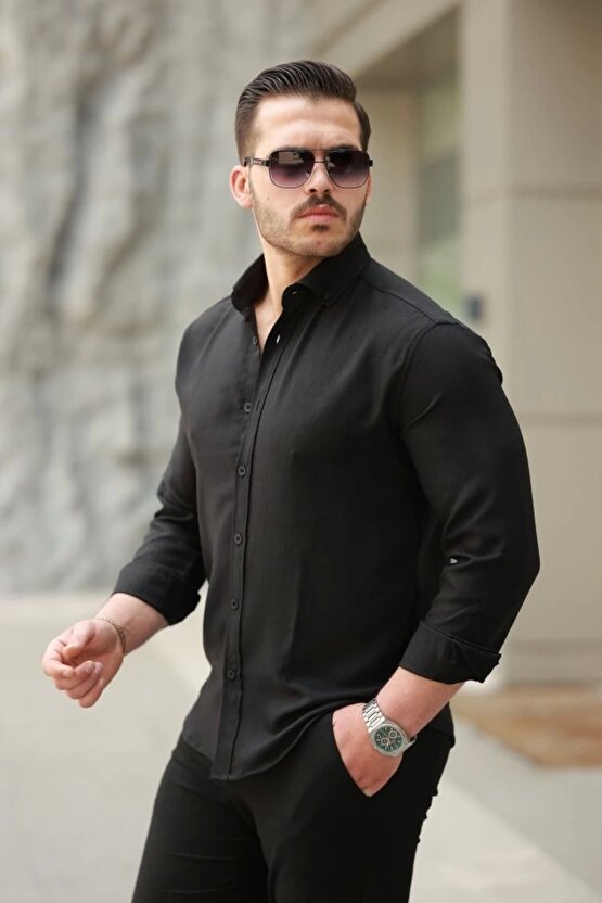 Erkek Uzun Kollu Gömlek