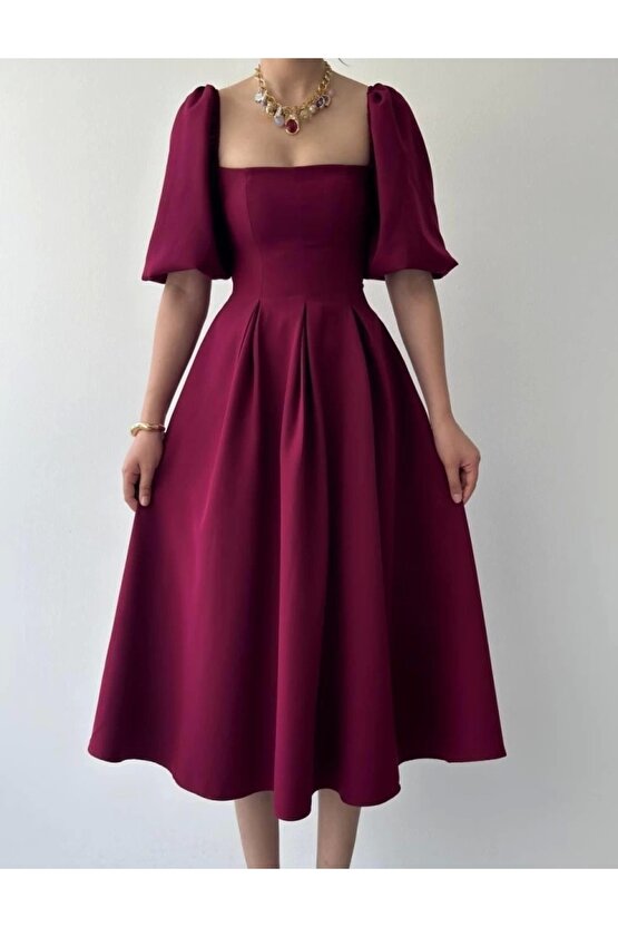 Jama Midi Boy Elbise