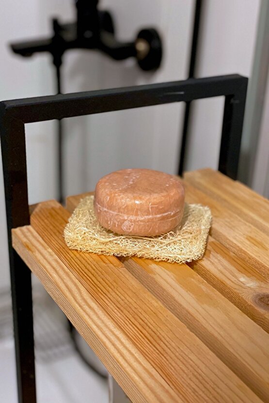 Doğal Kabak Lifi Katı Şampuan ve Sabun Altlığı 2 adet