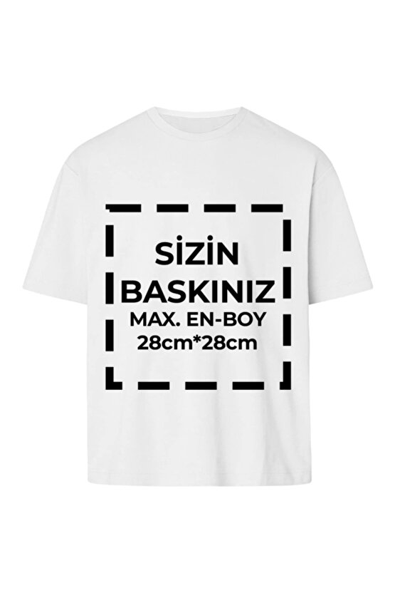 Tişört Tasarla 241 Kumaş - Beyaz