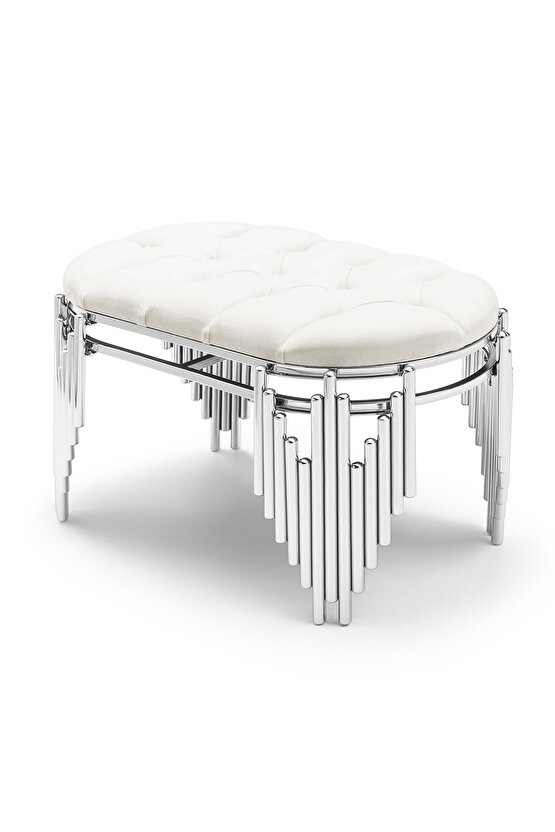 Dresuar Takımı Ultra Lak Kaplama 120cm Uzunluk Makyaj Seti Aynasız Takım