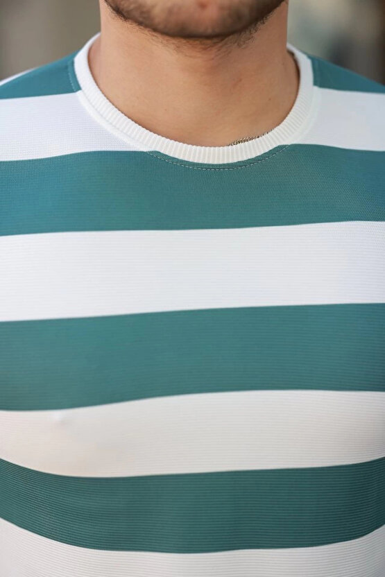 Erkek çift Renk Pamuklu örme Kumaş Kısa Kollu T-shirt