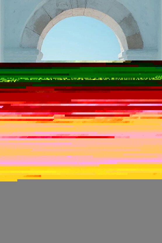 Modern İskandinav Desenli Yıkanabilir Kaymaz Dokuma Taban Şönil Halı Kiremit