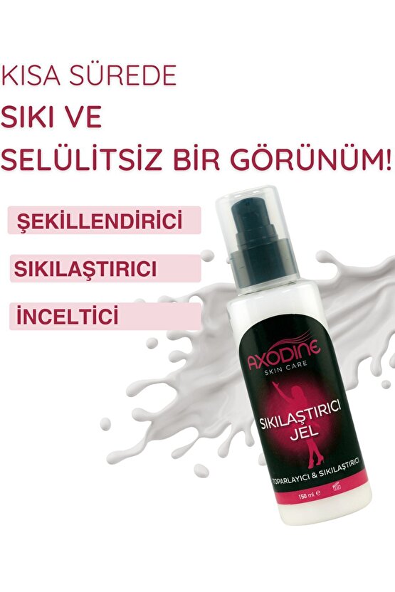 Sıkılaştırıcı, Selülit Ve Çatlak Giderici Vücut Şekillendirici Jel Krem 150 ml