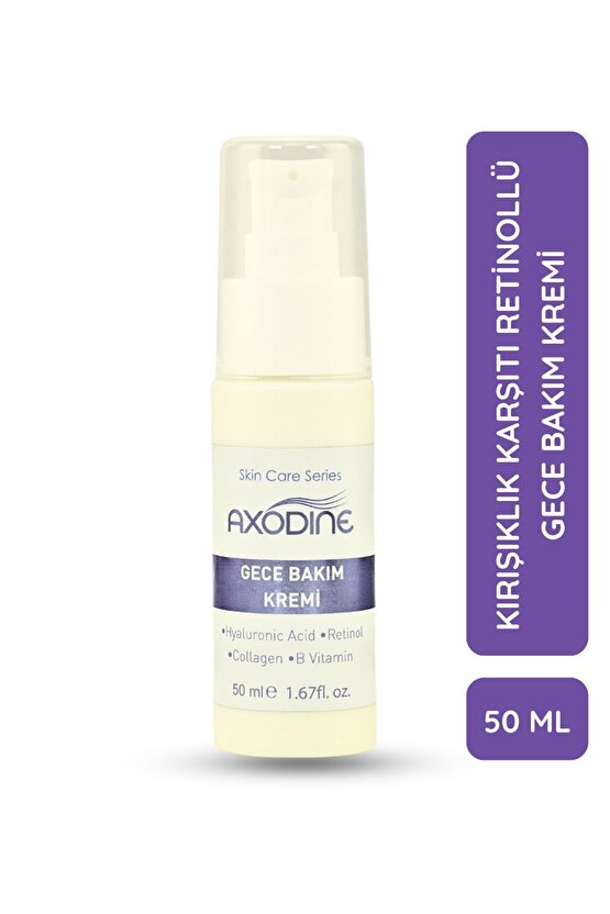 Kırışıklık Karşıtı Gece Bakım Kremi 50 ml - Retinol Içerikli -